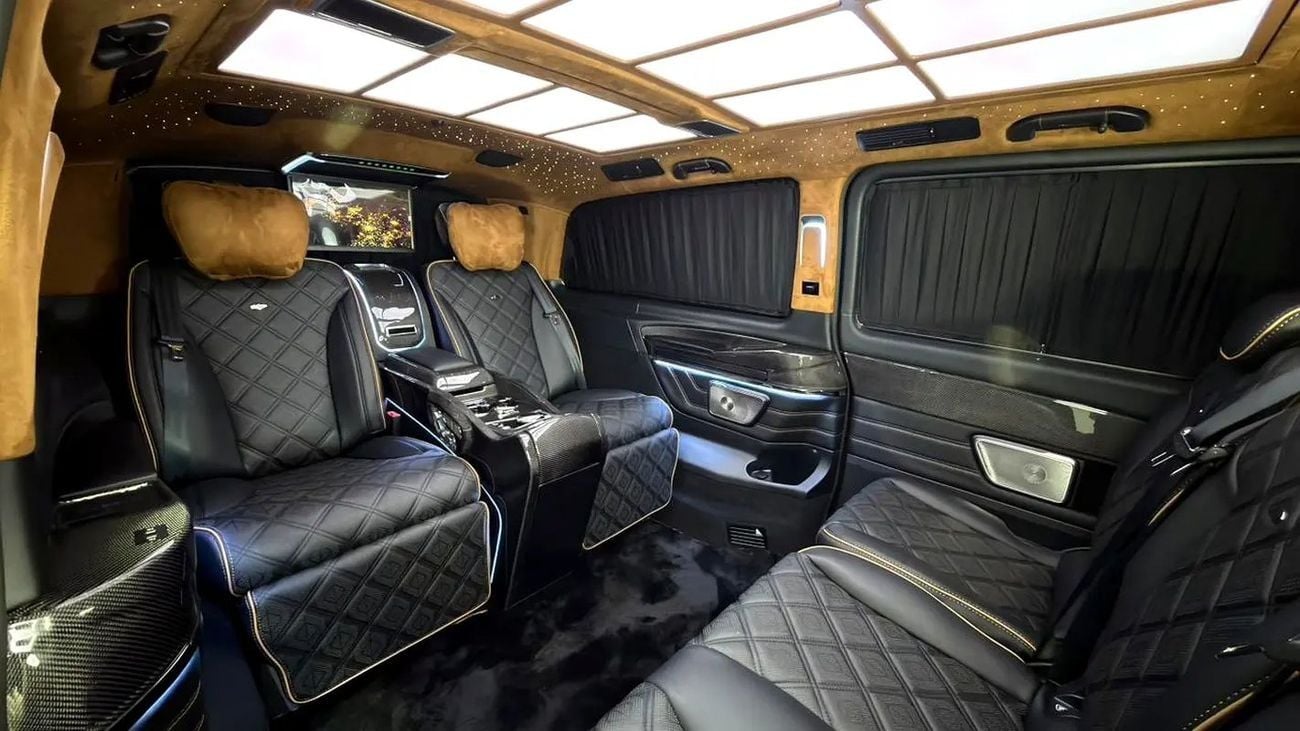 Mercedes Benz V300 NEW ARRIVAL 2026 MODEL VIP MERCEDES GCC V300 with ADDITIONAL REAR AC - 2 Years Warranty by VLINE