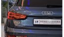 Audi Q3 EXCELLENT DEAL for our Audi Q3 S-Line 35TFSi 2018 Model!! in Blue Color! GCC Specs