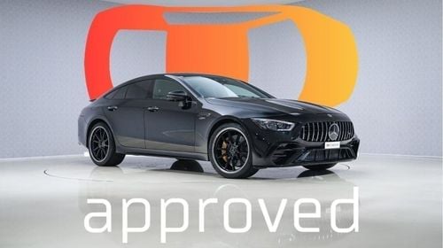 Mercedes-Benz AMG GT 53 | AED 5,720 PM | Up to 3 Years Unlimited Warranty