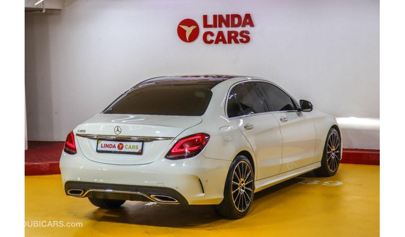 مرسيدس بنز C200 Mercedes-Benz C200 AMG 2019 GCC under Agency Warranty with Flexible Down-Payment.