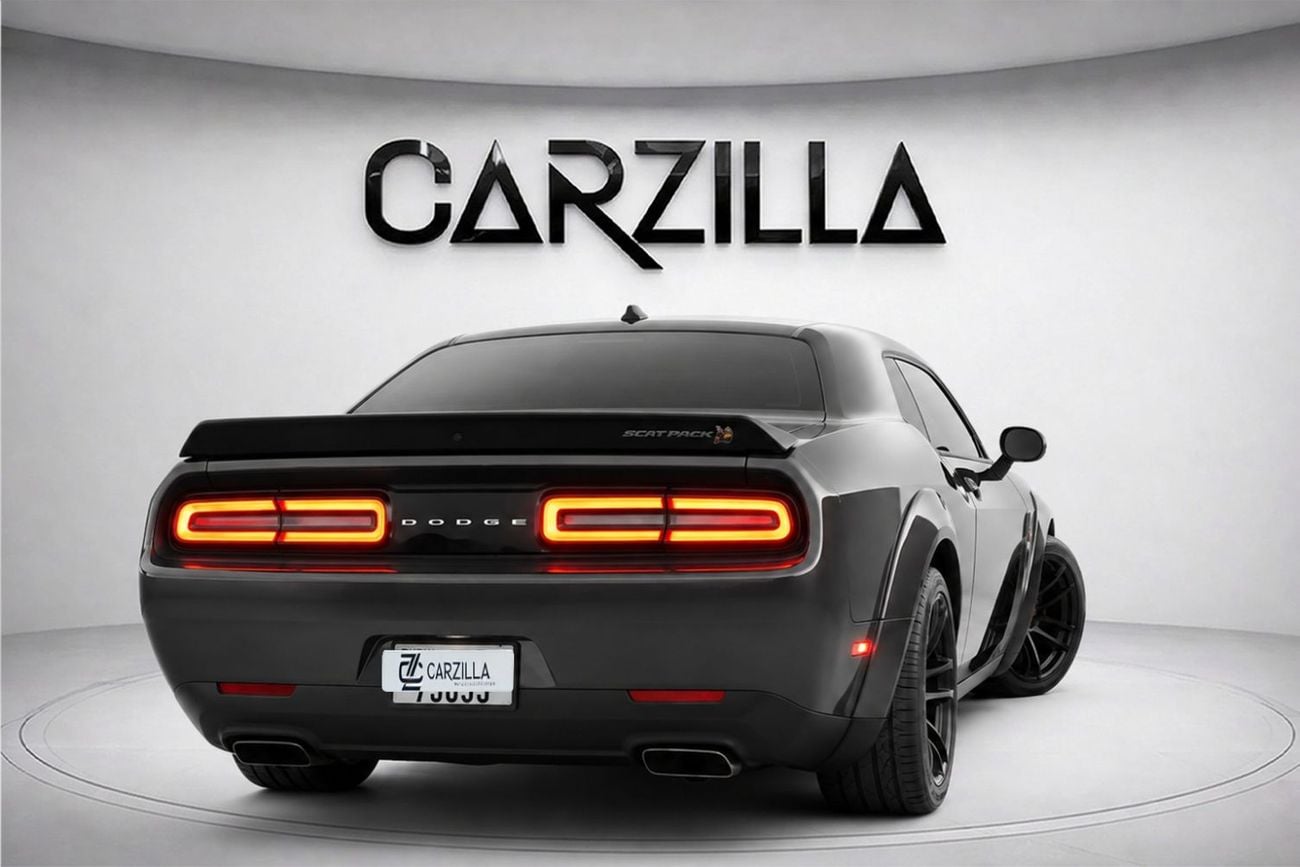 Dodge Challenger RT SCAT PACK WIDE BODY l Last Call 2023 l Original Paint | AED 4,896 / Monthly