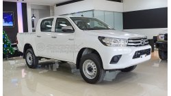 تويوتا هيلوكس 2021YM DC, 2.4L Diesel 4WD, DLX MT