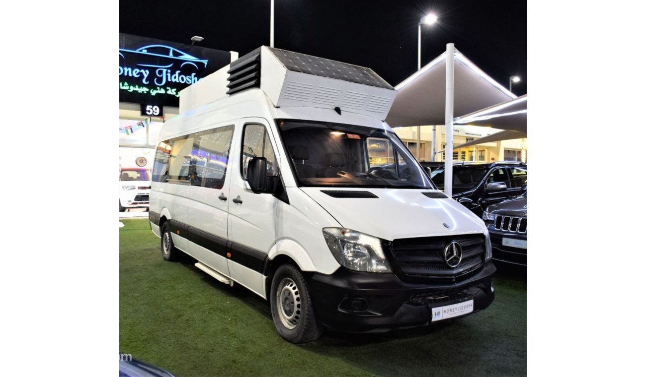 مرسيدس بنز سبرينتر AMAZING Mercedes Benz Sprinter 2015 Model!! in White Color! GCC Specs