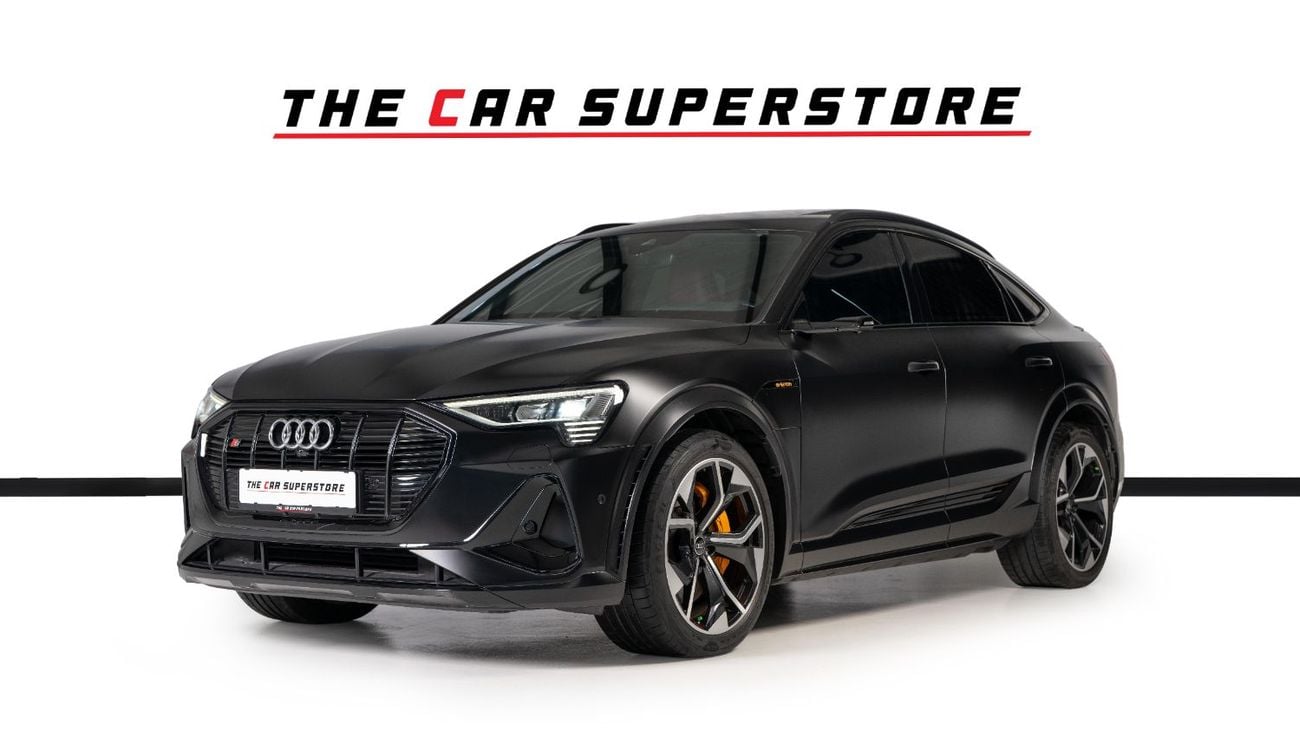 Audi etron 95 kWh Quattro SLine-GCC-Al Nabooda Warranty &amp; Service Package Until 11/2027
