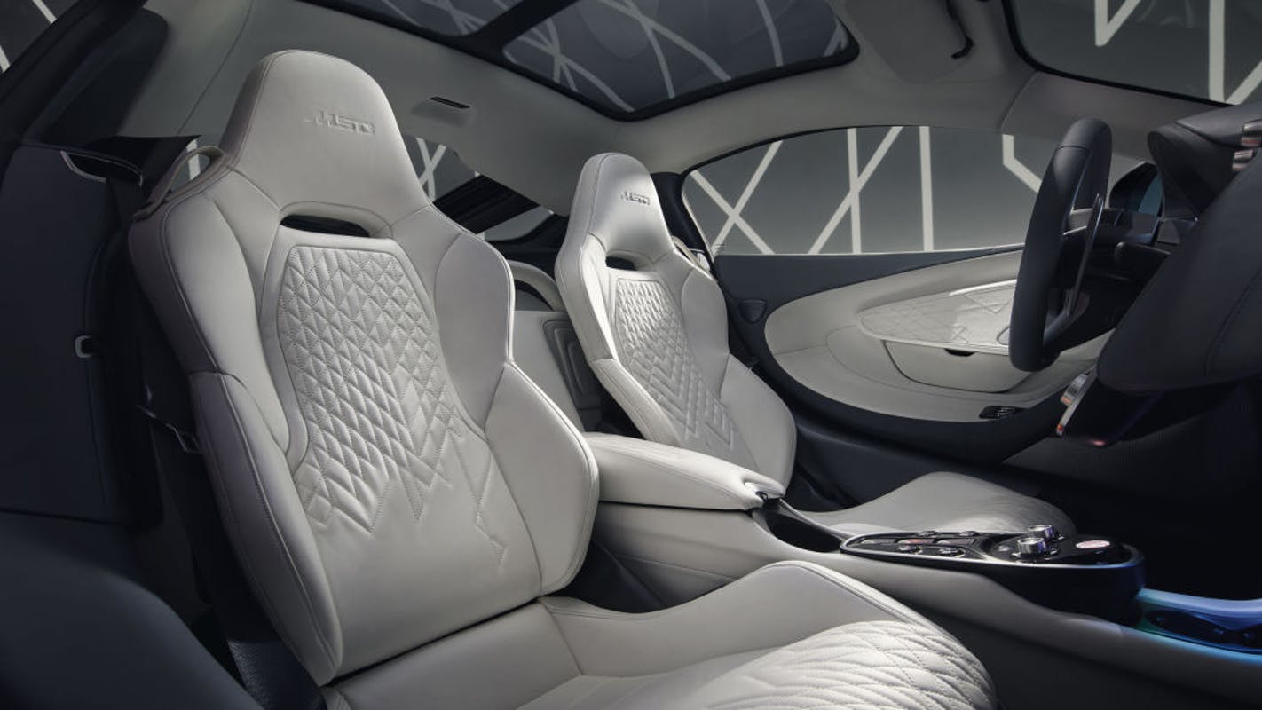 McLaren GT interior - Seats