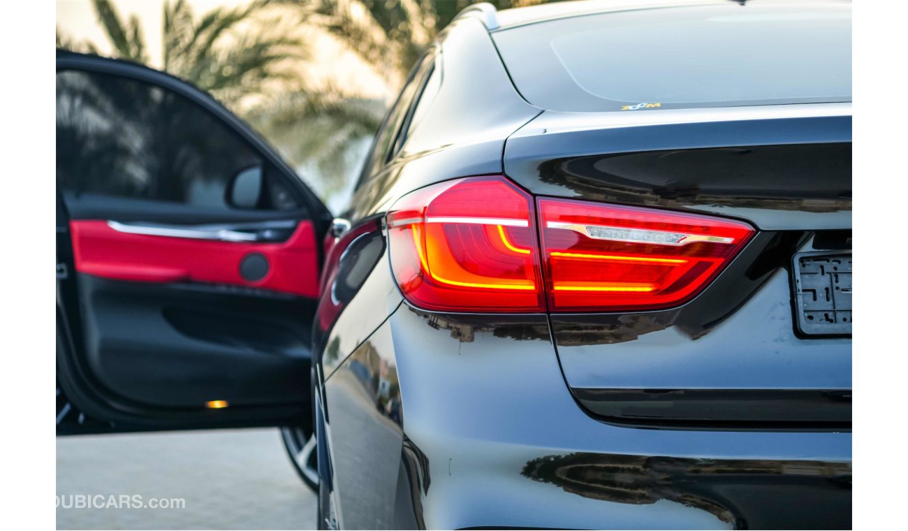 BMW X6 Rear Entertainment, Head Up Display, 360 Camera - Warranty and Service Contract- AED 4,289