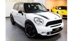 ميني كوبر إس كونتري مان 2014 Mini Countryman S All4, Warranty, Full Service History, GCC