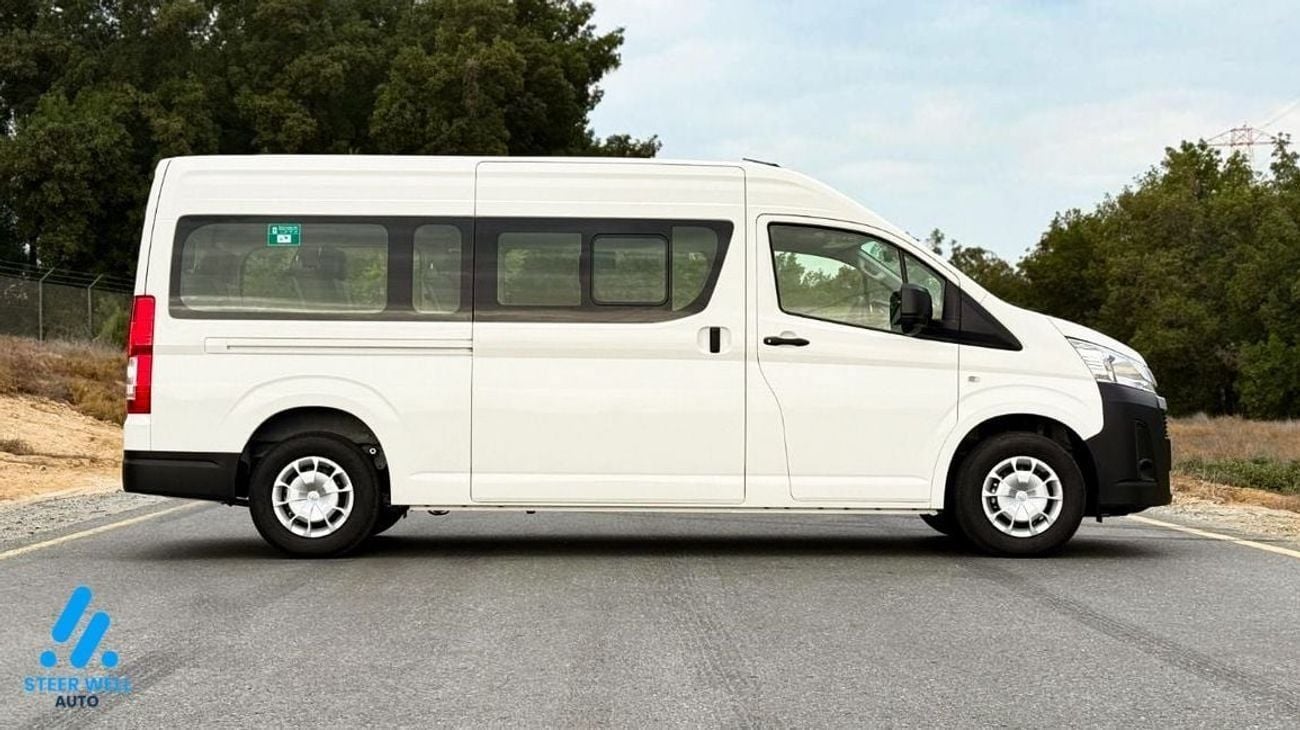 Toyota Hiace H300 GCC | Powerful 3.5L V6 Petrol | Smooth AT | 13-Seater Van | Built for Busi