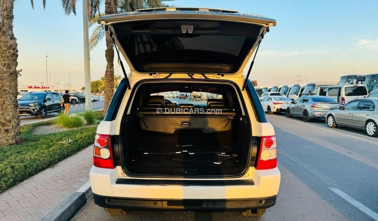 Land Rover Range Rover Sport 2008 | LHD | PREMIUM BLACK LEATHER SEATS | SUN ROOF