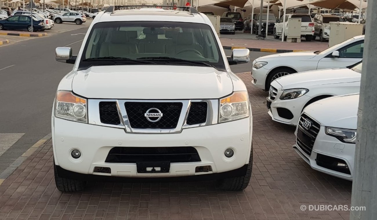 Nissan Armada Nissan Armada model 2008 GCC full option low mileage