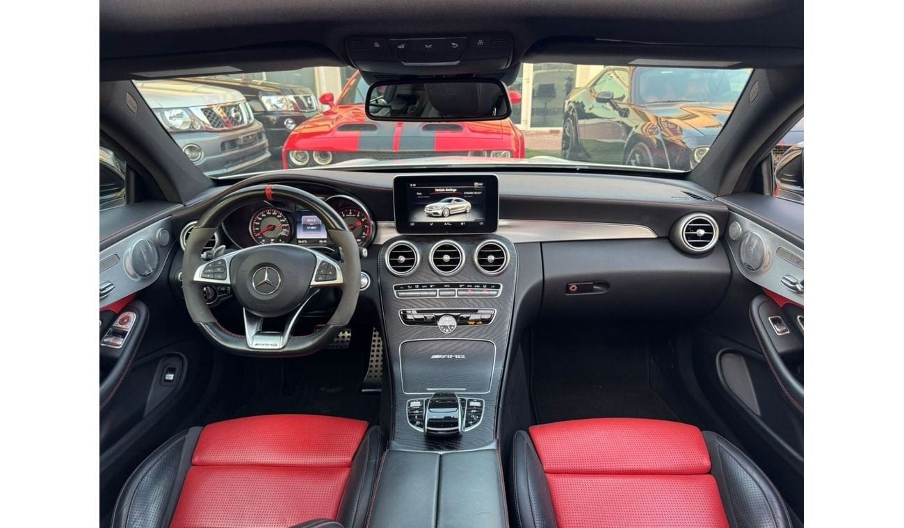 Mercedes-Benz C 63 AMG MERCEDES BENZ AMG C63S COUPE 2017 IMPORT CANADA CLEAN TITLE ORIGINAL PAINT