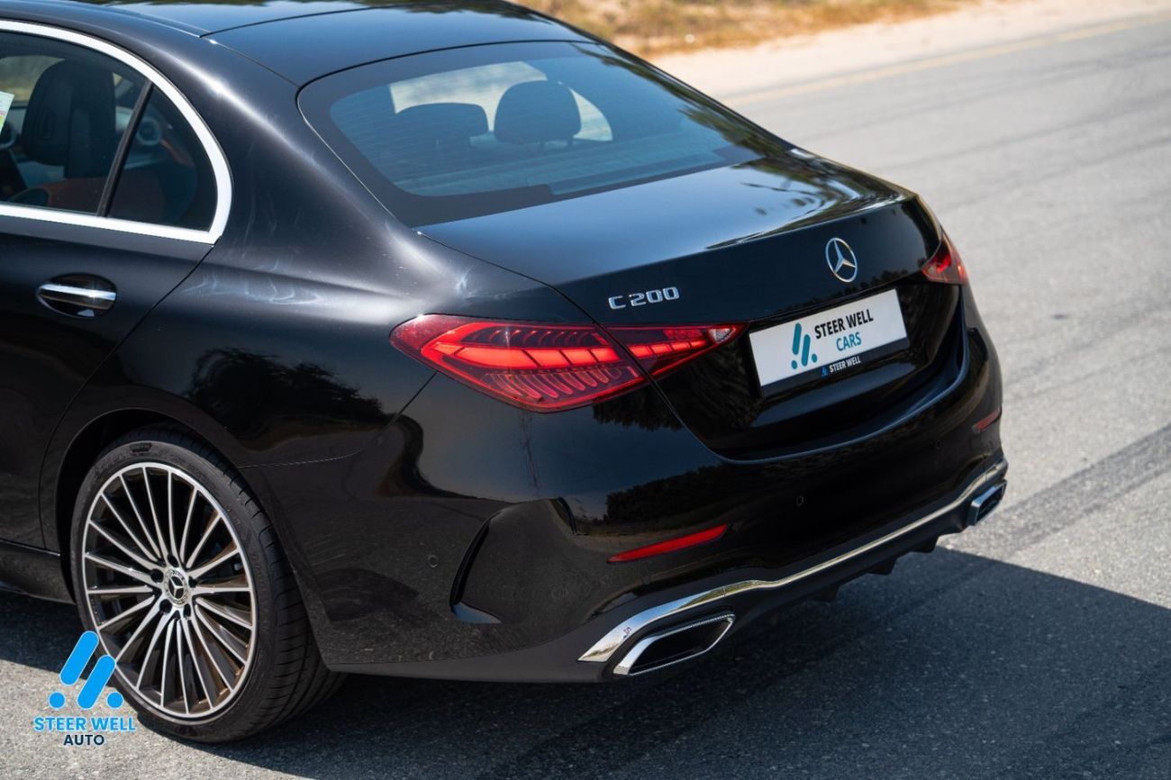 Mercedes-Benz C 200 AMG Line | 1.5L | Warranty Included | GCC Specs Sedan