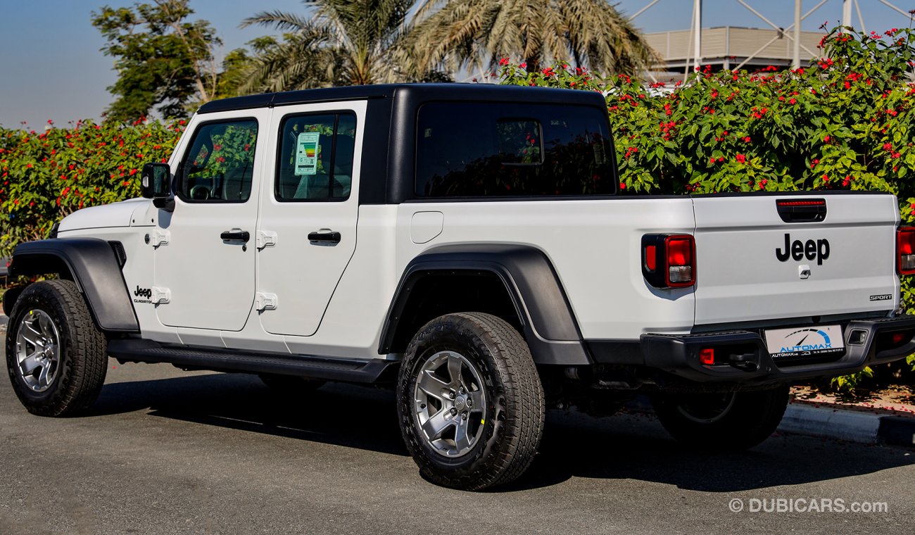 Jeep Gladiator 2020 Sport 4X4, 3.6L V6 GCC, 0km , W/ 3 Yrs or 60K km Warranty @ Trading Enterprises