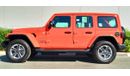 Jeep Wrangler Sahara Sky One Touch Power Roof GCC Specs Under Warranty
