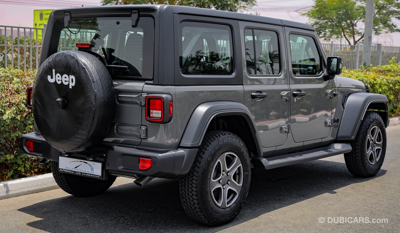 Jeep Wrangler Unlimited Sport Plus V6 3.6L , GCC , 2021 , 0Km , W/3 Yrs or 60K Km WNTY @Official Dealer