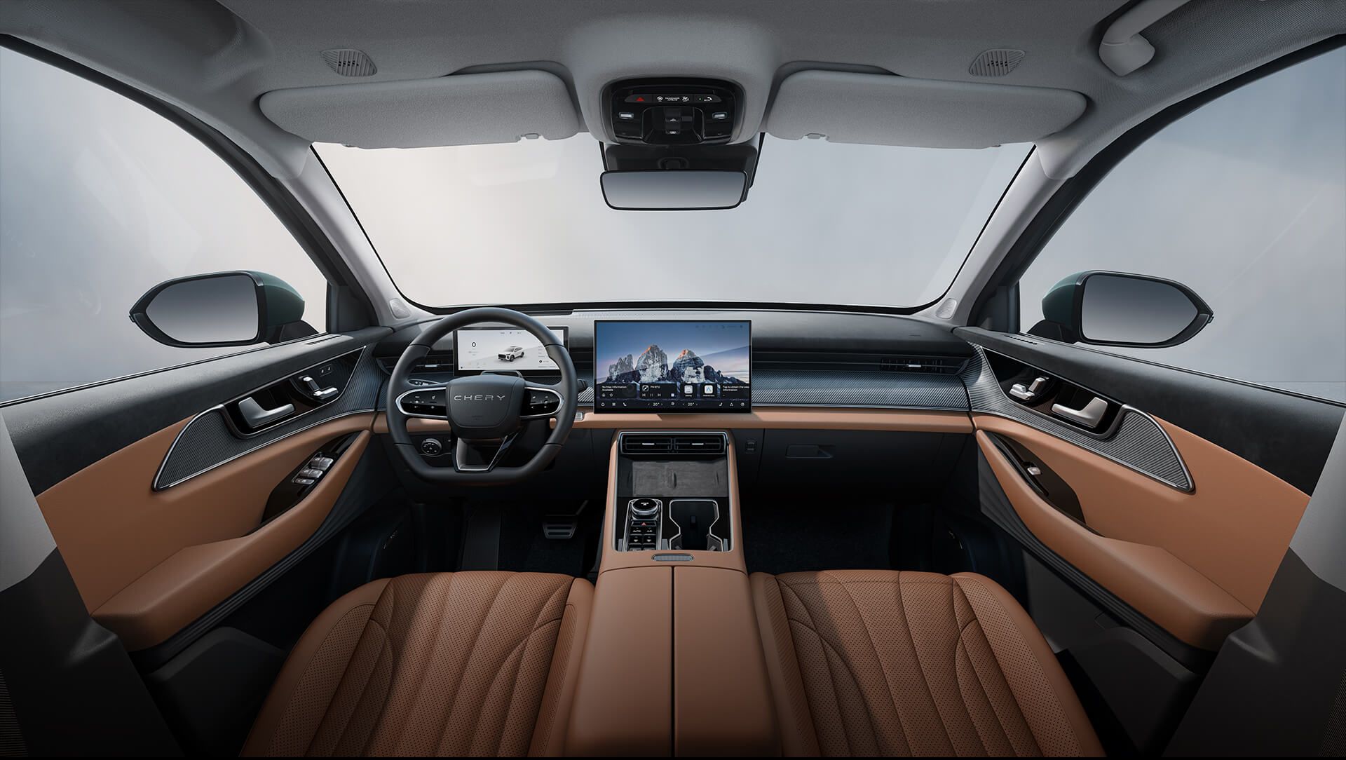 Chery Tiggo 9 interior - Cockpit