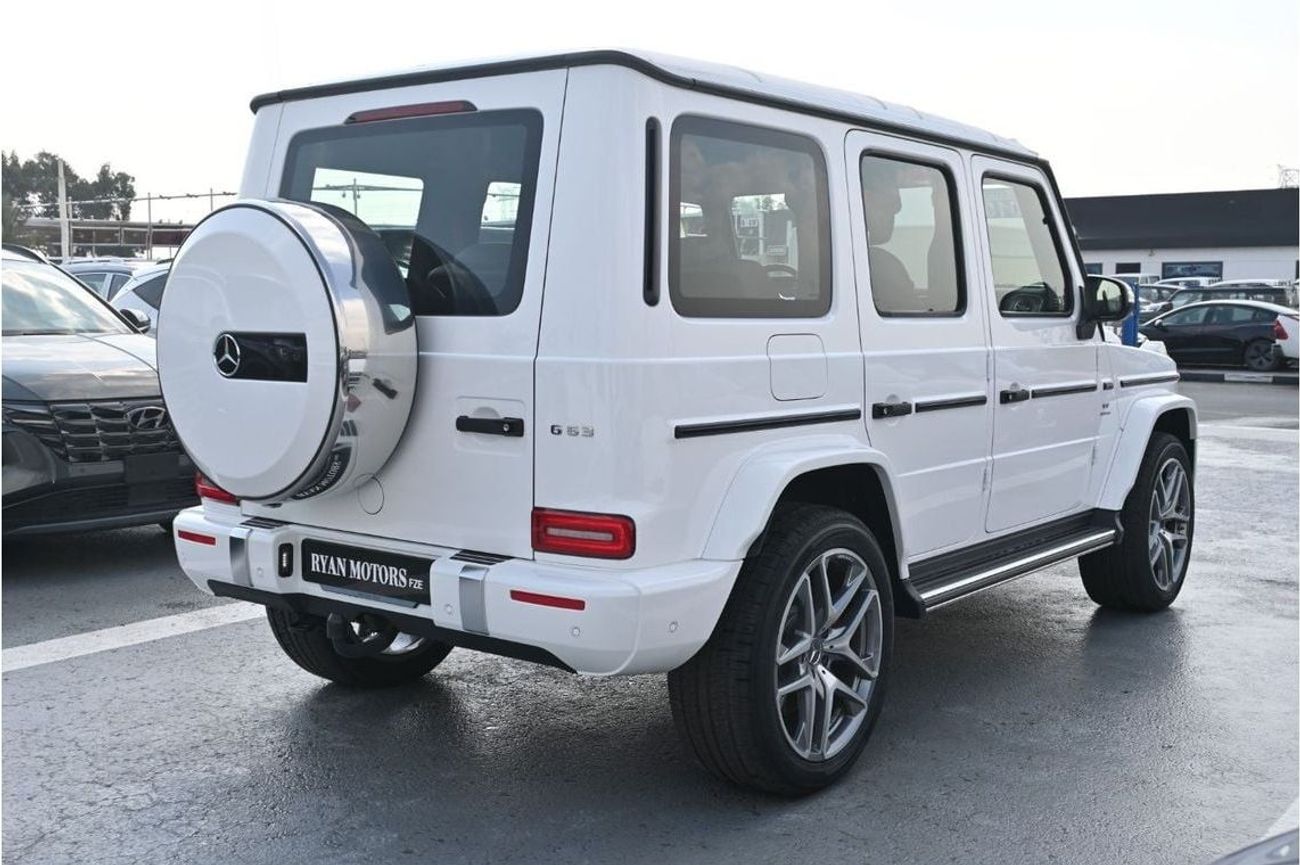Mercedes-Benz G 63 AMG Mercedes AMG G63 4.0-litre Twin-Turbocharged V8 Petrol, Model 2024 Color White