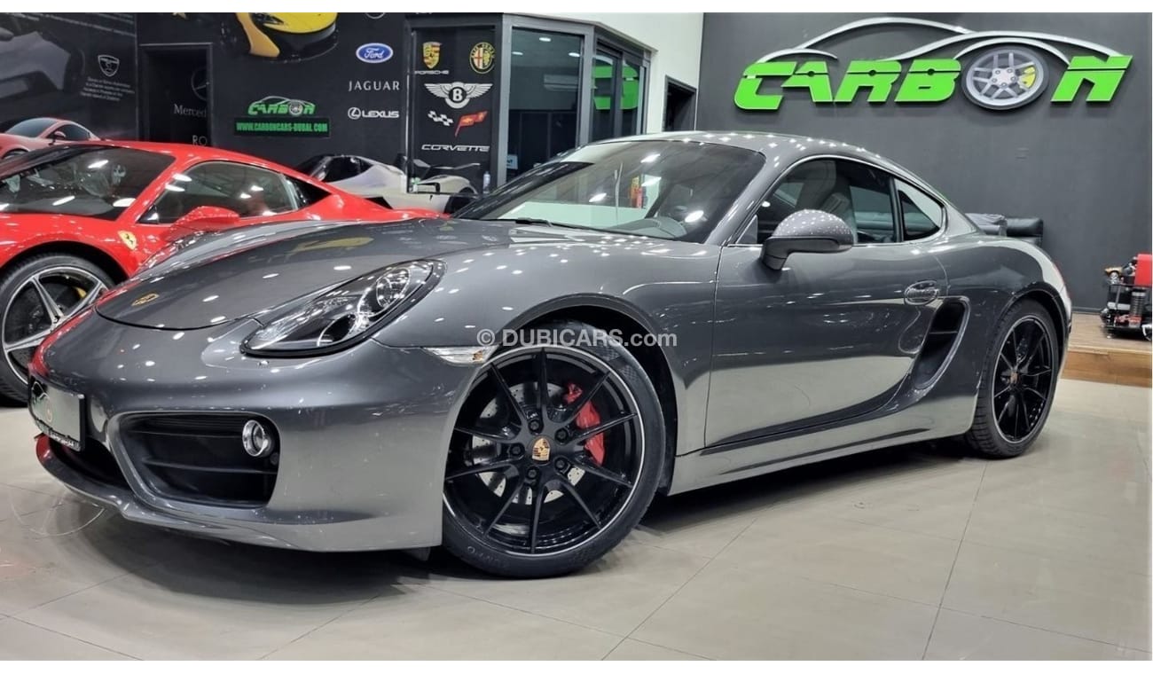 Porsche 718 Cayman SPECIAL SUMMER OFFER PORSCHE CAYMAN S 2014 GCC IN BEAUTIFUL SHAPE WITH A FULL SERVICE HISTORY FROM P