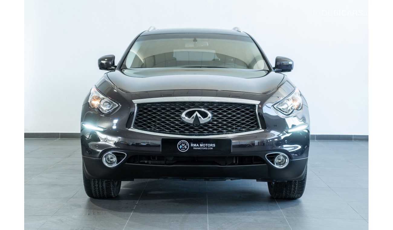 Infiniti QX70 2018 Infinity QX70 Excellence / Infiniti Service and Warranty