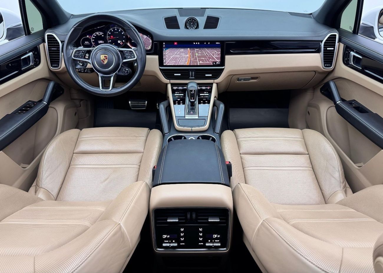 Porsche Cayenne S 2.9L (440 HP) 2018 Porsche Cayenne S, 2025 Porsche Warranty, Full Porsche Service History, GCC