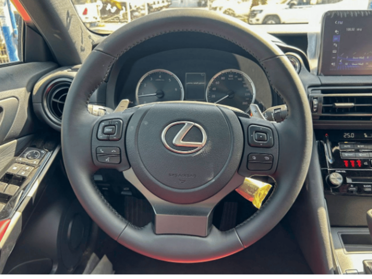 لكزس IS 300 ECTALM004 - 2025 Lexus IS300 Prime – 2.0L Petrol Auto – GCC – White with Dark Rose Interior