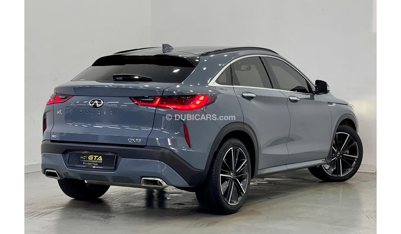 Infiniti QX55 2022 Infiniti QX55, Aug 2027 Infiniti Warranty + 2025 Service Package, GCC