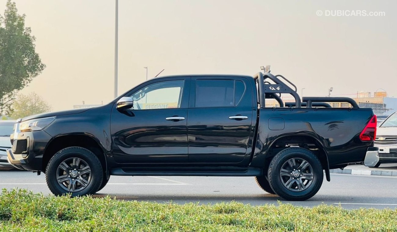 Toyota Hilux 2020 Push Start Black Leather Seats Cool Box Digital AC 4WD AT Diesel Parking Sensors [RHD] Premium 