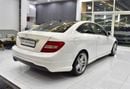 Mercedes Benz C250 CGI EXCELLENT DEAL for our Mercedes Benz C250 Coupe ( 2015 Model ) in White Color GCC Specs