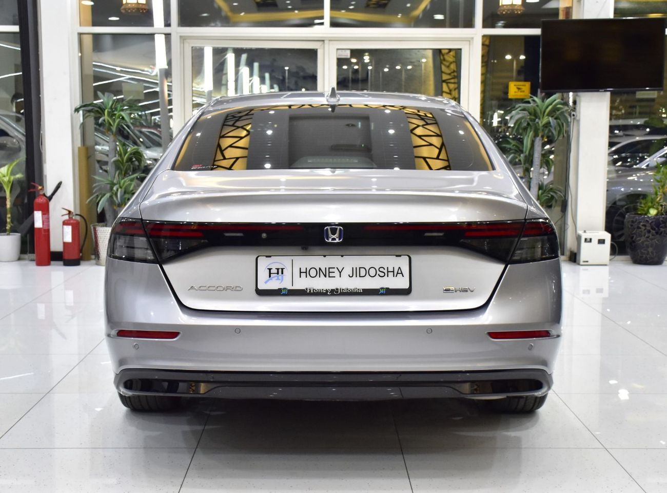 هوندا Accord HEV EXCELLENT DEAL for our Honda Accord HEV ( 2023 Model ) in 2023 Color GCC Specs