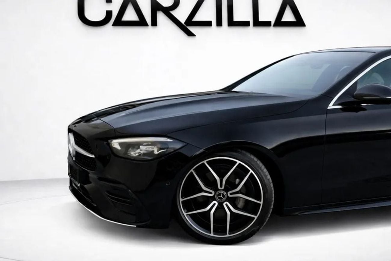 Mercedes Benz C200 Premium 2.0L AED 2,908 P.M l 0% Down Payment l Premium AMG Line l Gargash Warranty t