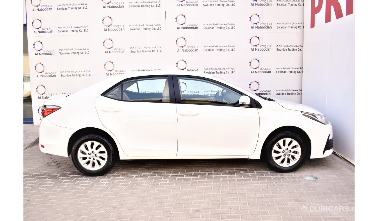 Toyota Corolla AED 1192 PM | 2.0L SE GCC WARRANTY