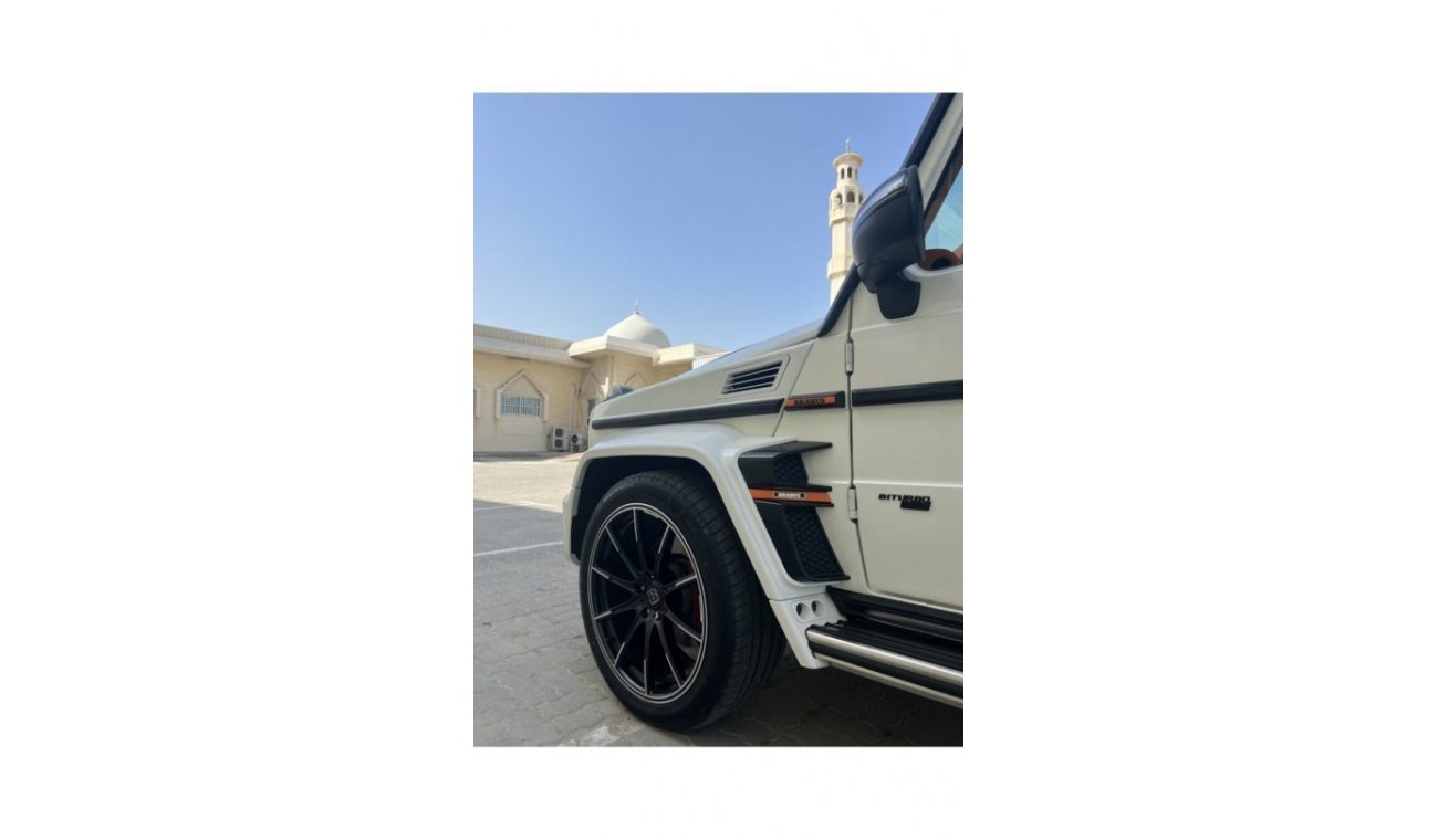 Mercedes-Benz G 63 AMG للبيع مرسيدس G .6.3 موديل 2014 خليجي حالة وكاله صبغ الوكاله  محول Brabus/ 2022 سقف كنتارا الموتر مسر