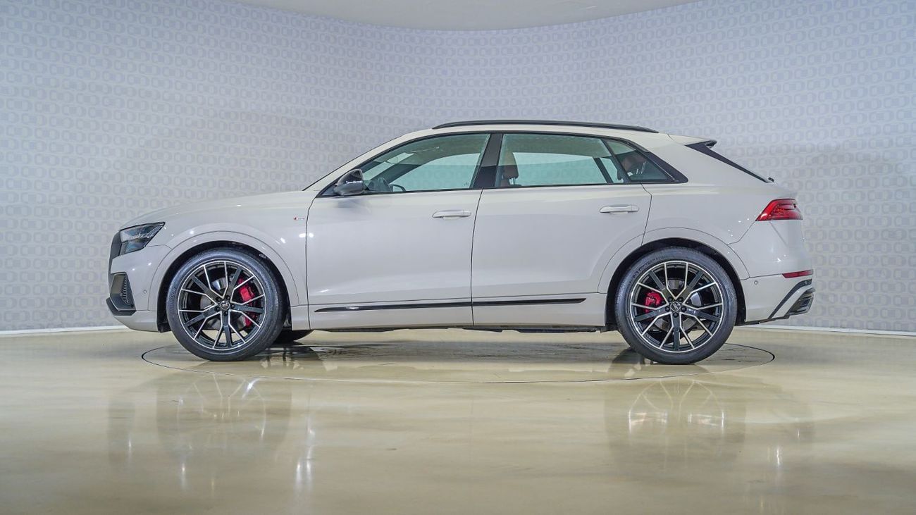 أودي Q8 | AED 4,545 PM | Warranty Feb 2028 | GCC