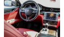 Maserati Quattroporte Gcc first owner under warranty to 6/2022
