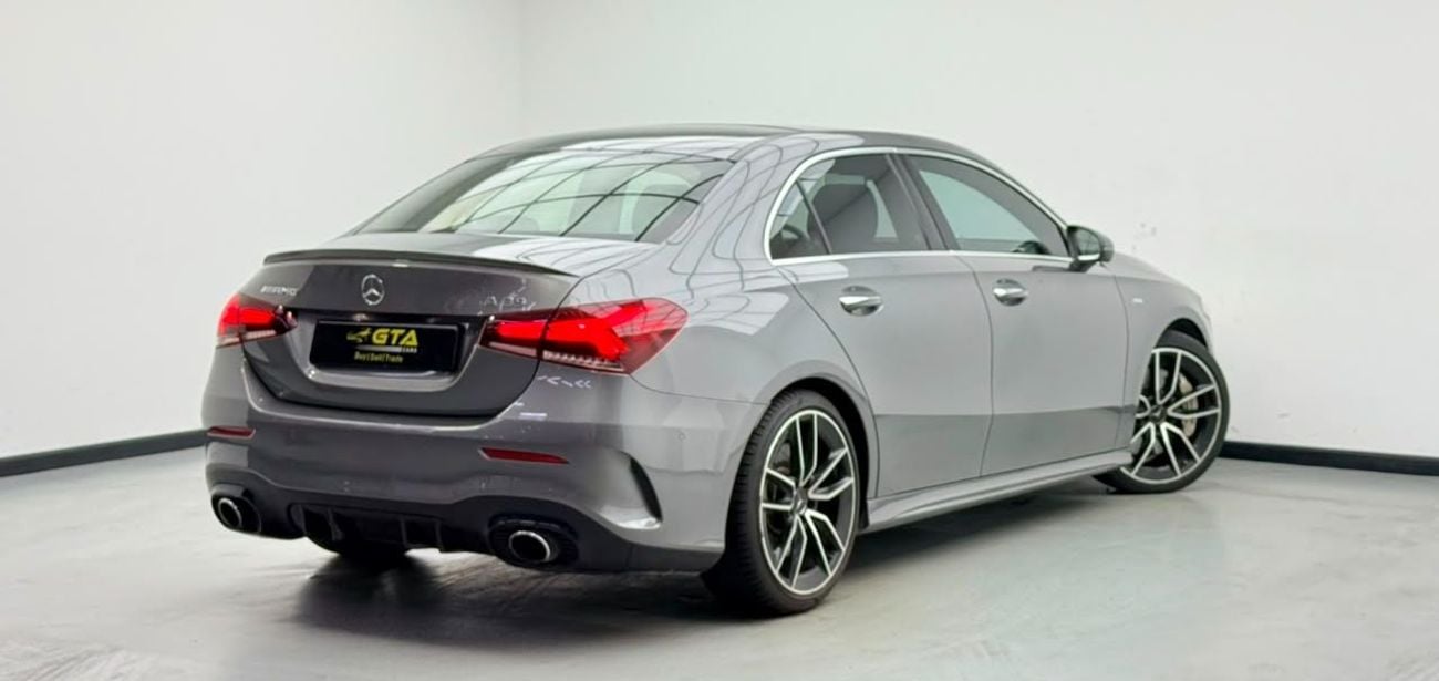 Mercedes Benz A35 AMG 4MATIC 2021 Mercedes-AMG A35, AutoGuard Warranty, Full Mercedes Service History, GCC Specs.
