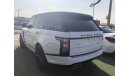 Land Rover Range Rover Vogue HSE خليجي مالك واحد تشيكات وكالة بلكامل كيت SVR وكالة