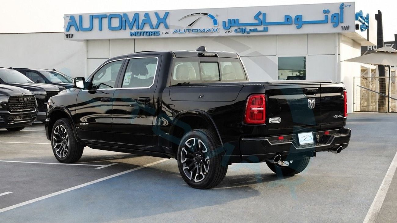 رام 1500 Limited Longhorn Crew Cab Hurricane H.O 3.0TT (For Export , НА ЭКСПОРТ) PY 26/26 Crew Cab Hurricane H.O 3.0TT GCC Без пробега