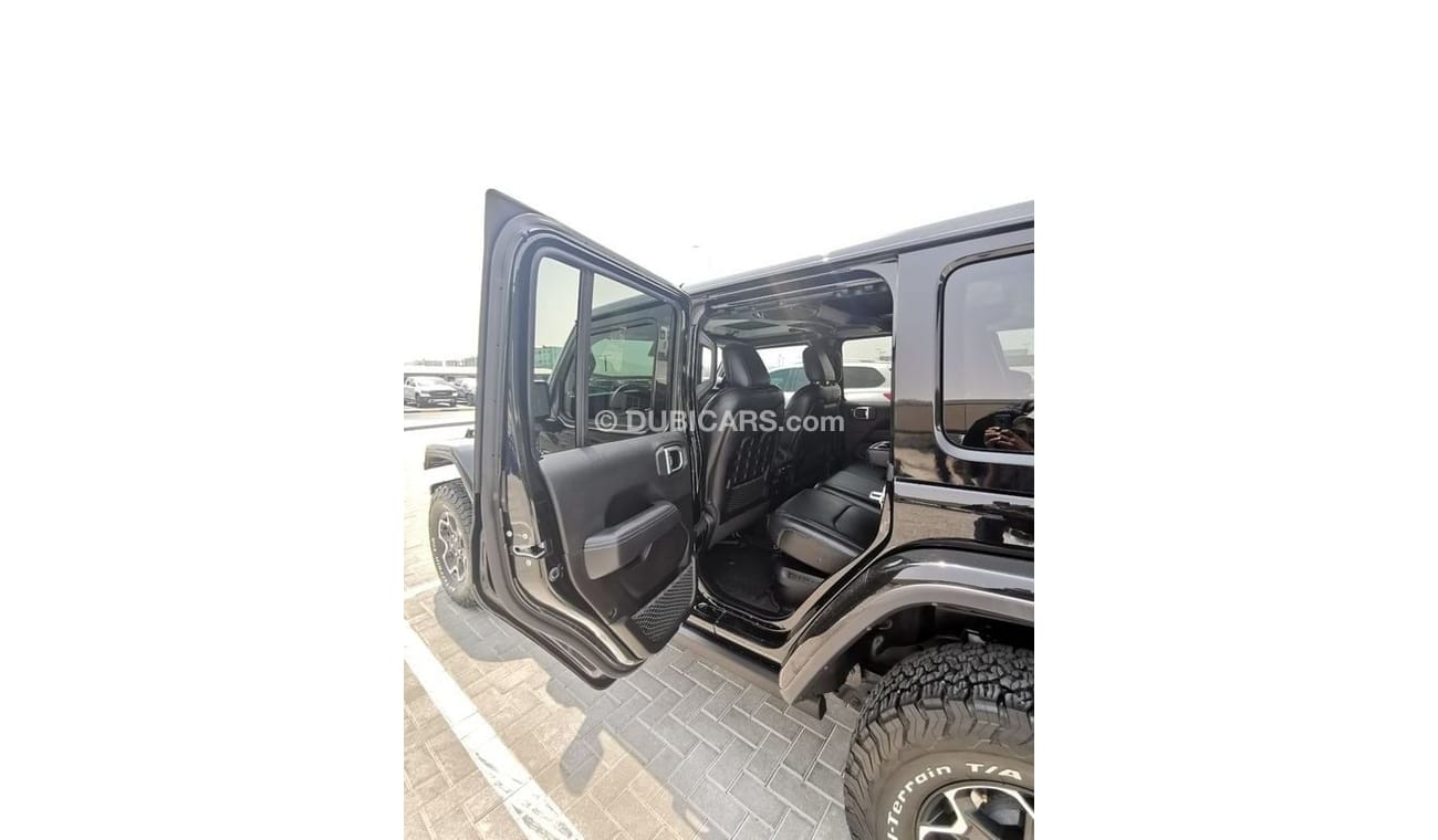 Jeep Wrangler Jeep Wrangler Unlimited Rubicon  (Hybrid)- 2022 - Black