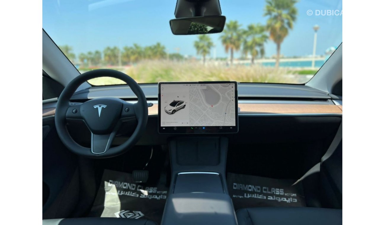 تيسلا موديل Y Tesla Model Y Long Range  Black Interior  2023 GCC  Auto pilot  Zero km Under Warranty