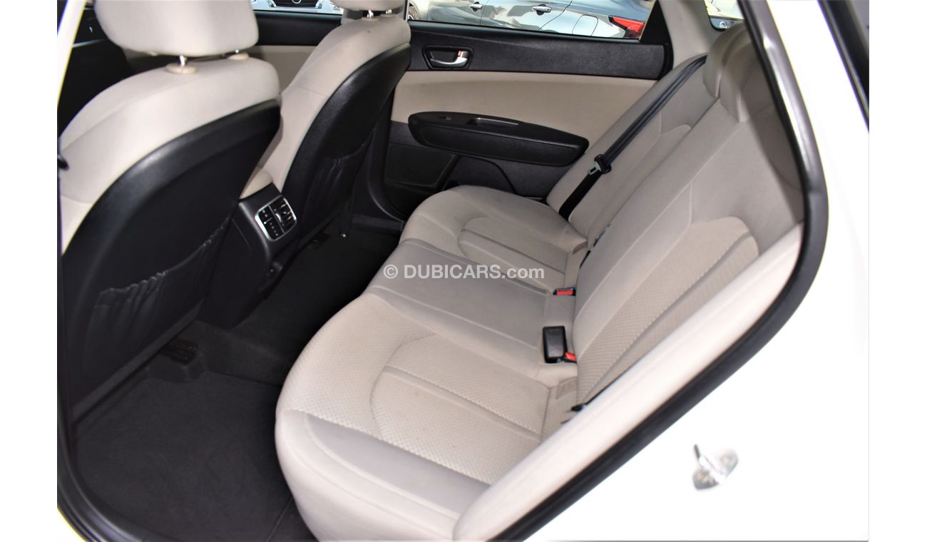Kia Optima AED 1311 PM | 2.4L GL GCC DEALER WARRANTY