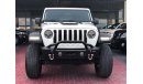 Jeep Wrangler JL UNLIMITED PLUS AGENCY LIFTED 2018 GCC UNDER WARRANTY IN MINT CONDITION