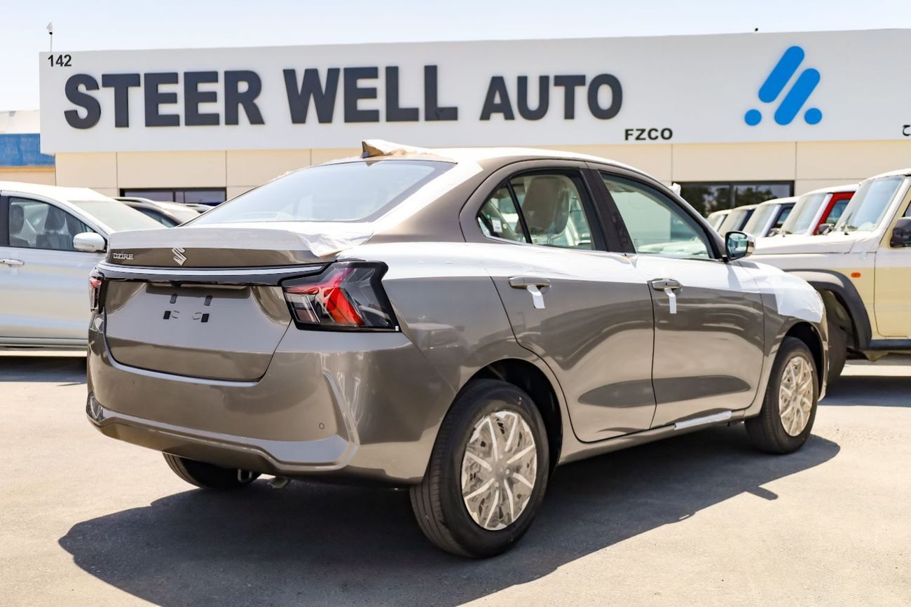 Suzuki Dzire 2025 GLX 1.2-litre 3-cylinder petrol engine - 5 Speed AT - 9 inch Touchscreen - EXPORT