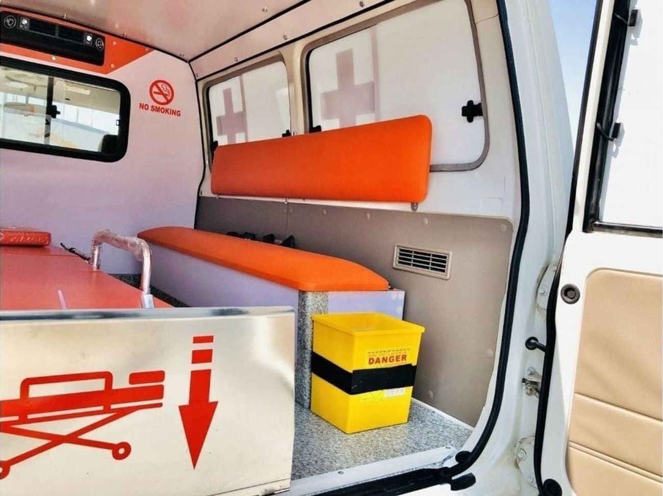 Toyota Land Cruiser 70 TOYOTA LAND CRUISER 4.0 V6 PETROL WITH BASIC LIFE SUPPORT AMBULANCE 2023 MODEL