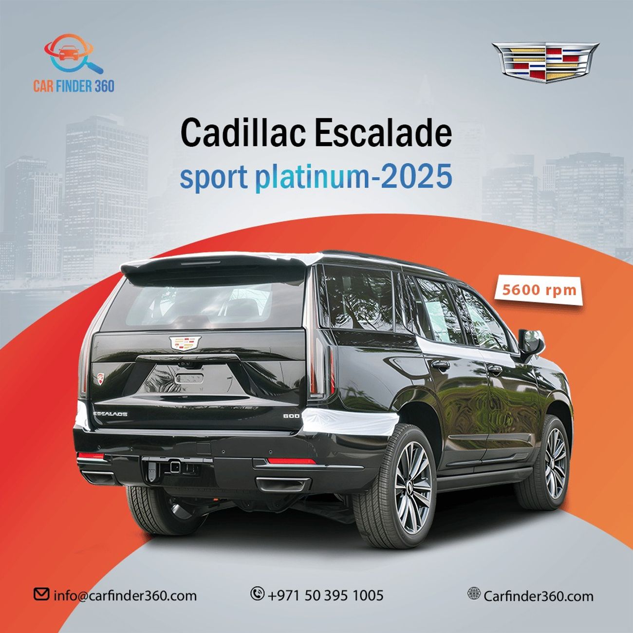 Cadillac Escalade Sport 6.2L 4WD