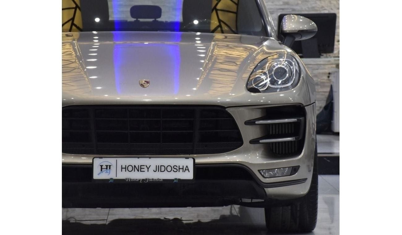Porsche Macan EXCELLENT DEAL for our Porsche Macan Turbo ( 2015 Model ) in Golden Color GCC Specs