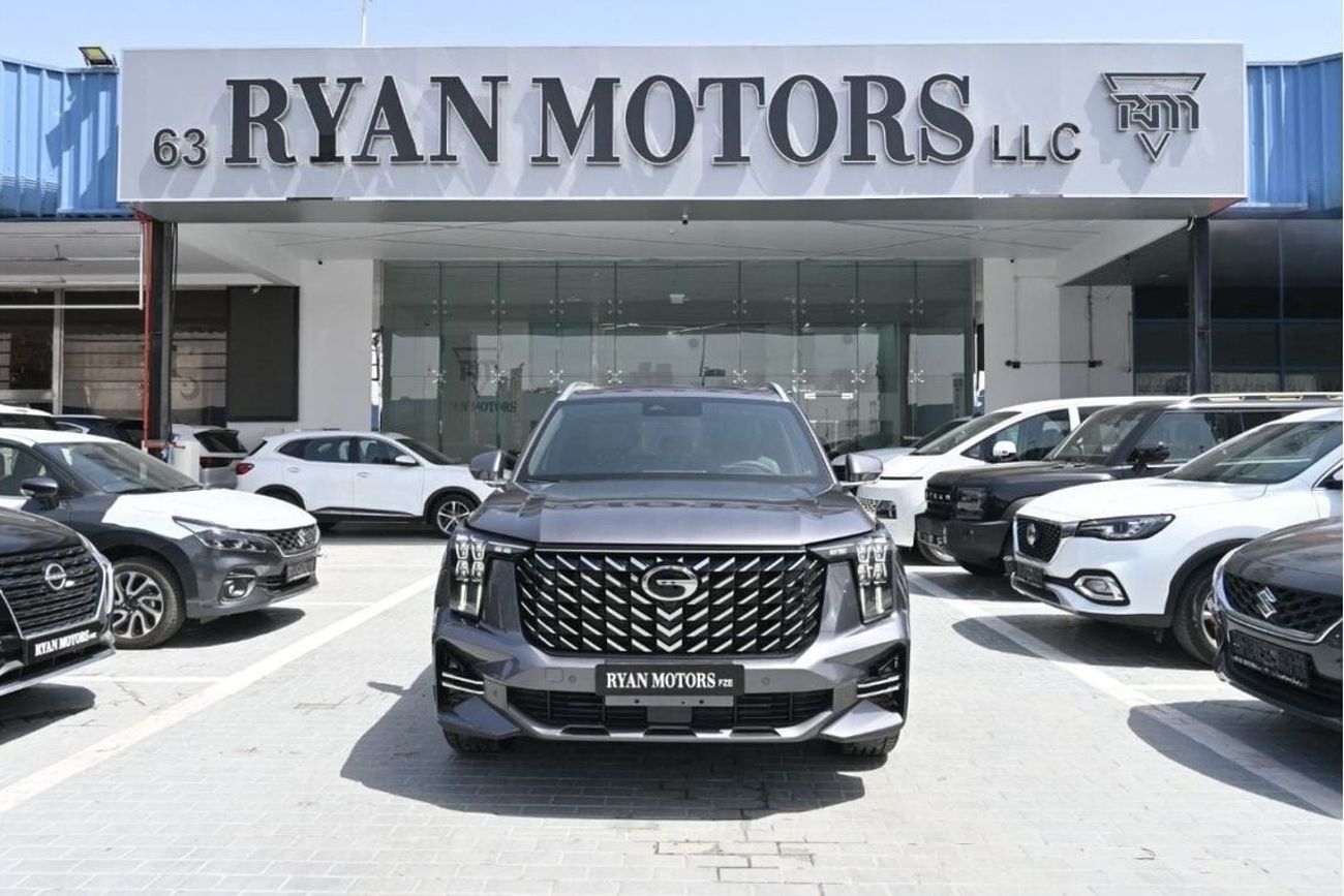 جي إي سي GS 8 GAC GS8 2.0L Turbo, 4WD, 8 Speed AT, 7 Seater, Color Grey, Model 2024