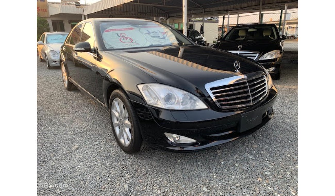 مرسيدس بنز S 550 وارد اليابان بطاقة جمركية  2008