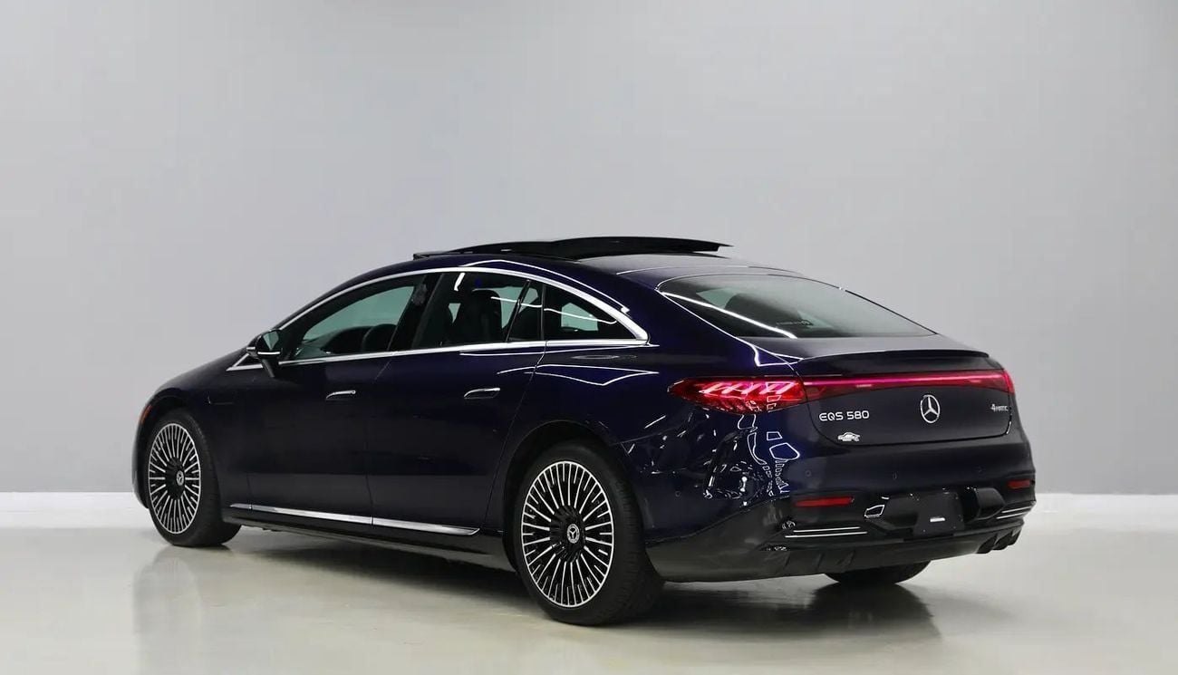 مرسيدس بنز EQS 580 4MATIC EQS 580 | 2 Years Warranty + Free Registration | 2022 Model | Fully electric | Ref#A013237