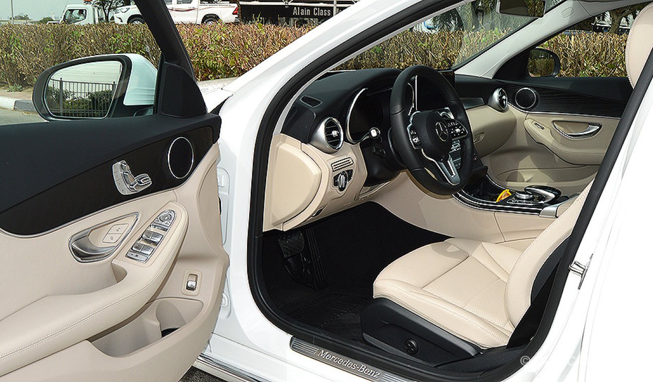 Mercedes-Benz C200 2019 AMG Sedan, GCC, 0km with 5 Years or 200,000km Warranty** (SUMMER OFFER)
