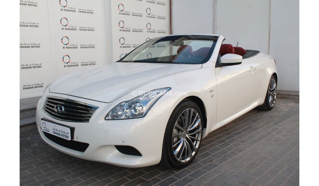 Infiniti Q60 CONVERTIBLE 3.7L V6 2016 MODEL TOP OPTION